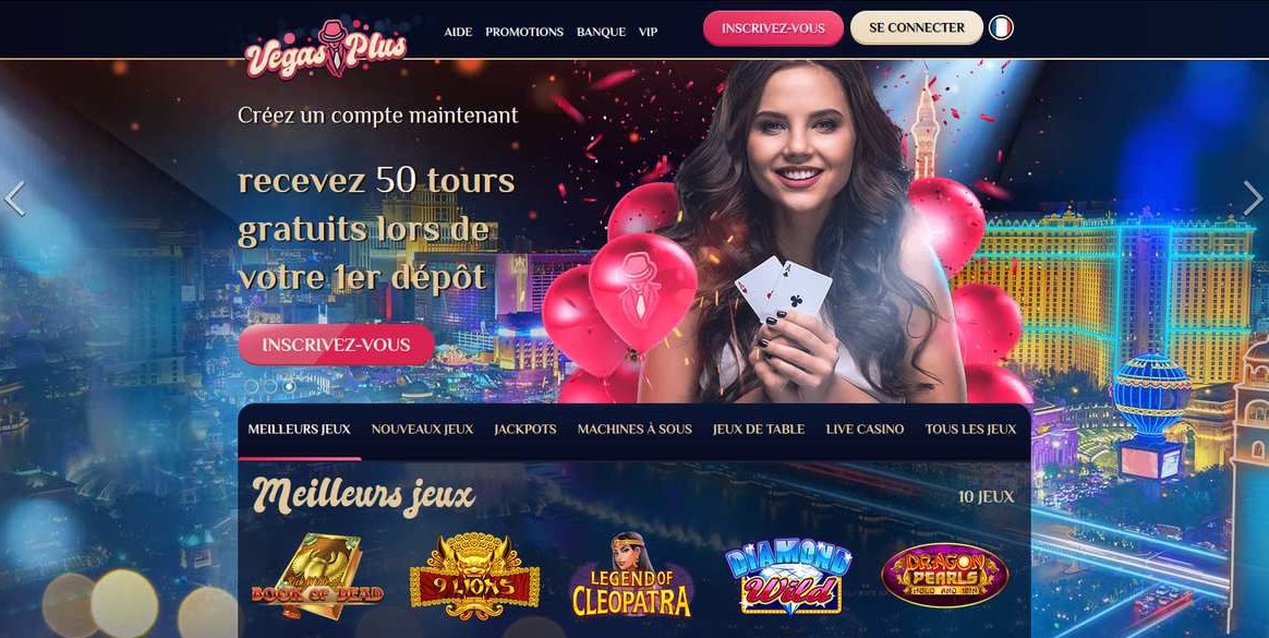 Avis sur Vegas Plus, les sensations d’un vrai casino de Las Vegas en mode virtuel